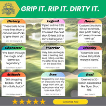 Load image into Gallery viewer, DIRTY BALLS - Titleist Pro V1 ® - Custom Logo Golf Balls