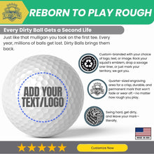 Load image into Gallery viewer, DIRTY BALLS - Titleist Pro V1 ® - Custom Logo Golf Balls