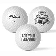 Load image into Gallery viewer, DIRTY BALLS - Titleist Pro V1 ® - Custom Logo Golf Balls