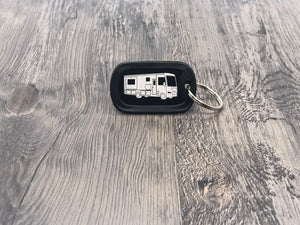 Motorhome Class A RV Dog Tag Key Chain