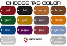 Load image into Gallery viewer, Class of 2024 Dog Tag Necklace