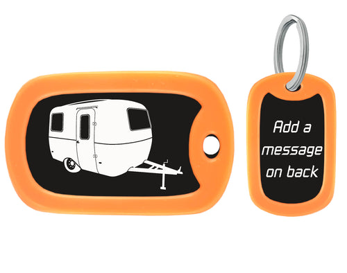 Scamp Boler Casita Camper Dog Tag Key Chain